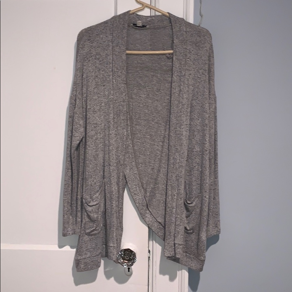Gray Cardigan